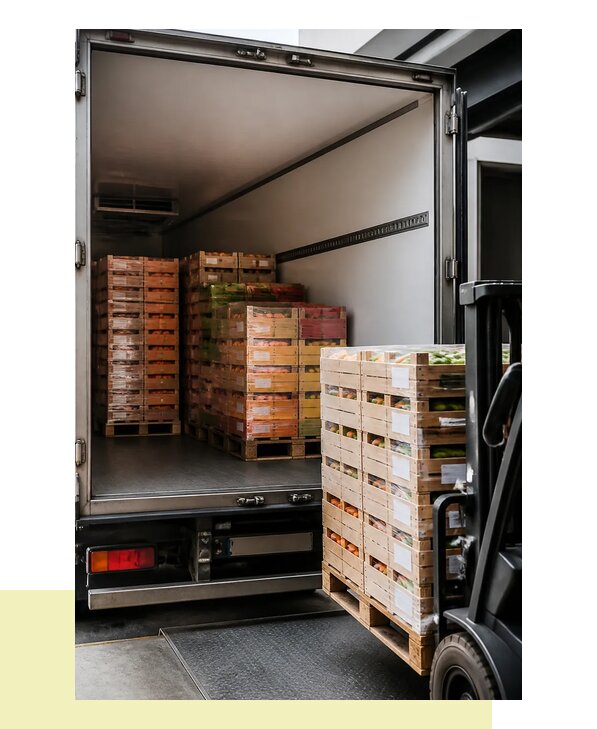 Перевозка сельхозпродукции на паллетах с доставкой в Приморско-Ахтарск