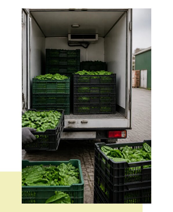 Перевозка шпината в Приморско-Ахтарск с сохранением свежести продукции